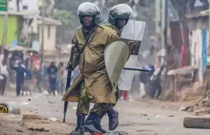 Kenyan Protesters