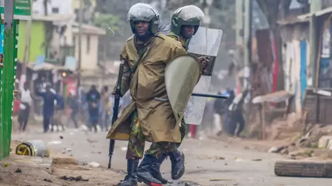 Kenyan Protesters