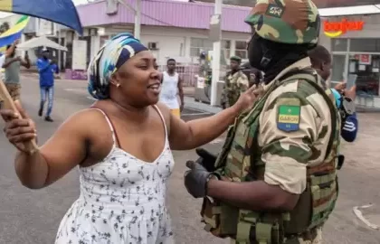 Gabon Coup, Africa,