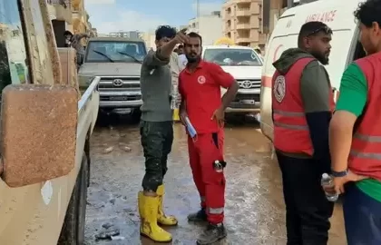 MediaageNG Derna: Flood-Hit Libyan City Living Through 'Doomsday' People in the flood-hit city of Derna are living through "doomsday", a Libyan reporter has told the BBC.