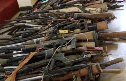 Nigerian Police Uncovers Illegal Gun Producing Factory MediaageNG Lagos - Mediaage NG News - The Nigerian police has uncovered a blacksmith's factory producing illegal firearms in Lagos.