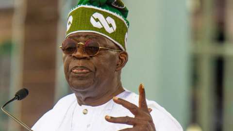 President Tinubu Jokes About Falling During Democracy Day MediaageNG President of Nigeria, Bola Tinubu has made light of his fall during Wednesday’s Democracy Day ceremony when he slipped and fell over at an official event to mark 25 years of democracy in the country.