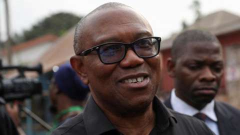 MediaageNG Legal Battle Over But Fight For The Country Remains - Peter Obi Nigerian opposition leader Peter Obi, who came third in February's presidential election, has acknowledged that his legal battle to overturn the result is over.
