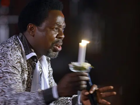 MediaageNG BBC Findings Show That Late TB Joshua Tortured and Abused Worshippers LAGOS, Nigeria - Mediaage NG News - There has been unraveling evidences of widespread abuse and torture by the late TB Joshua, founder of one of the world's biggest Christian evangelical churches, The Synagogue Church of All Nations (SCOAN).