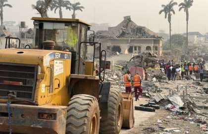 Ibadan Explosion: Buildings Reduced To Near Rubble MediaageNG OYO, Nigeria - Mediaage NG News - A deadly blast that rocked the Nigerian city of Ibadan overnight, killing two persons, while 77 others were injured, was caused by explosives stored by illegal miners, Oyo state governor said.