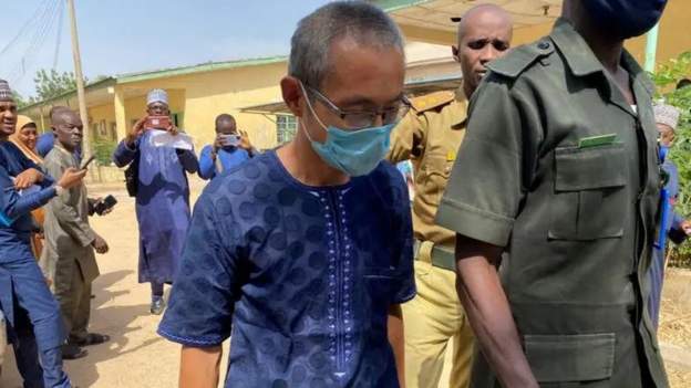 MediaageNG Chinese Man Sentenced To Death By Nigerian Court A Chinese businessman, Frank Geng Quarong has been sentenced to death by a Nigerian court, after he was found guilty of murdering his girlfriend Ummu Kulthum Sani in 2022.