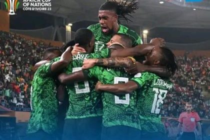 MediaageNG AFCON 2023: Nigeria Clicking Into Gear With Lookman's Double Over Cameroon The Super Eagles of Nigeria on Saturday reached the quarter-finals of the 2023 Africa Cup of Nations after Ademola Lookman scored twice in an impressive display to beat a disjointed indomitable lions of Cameroon 2-0.
