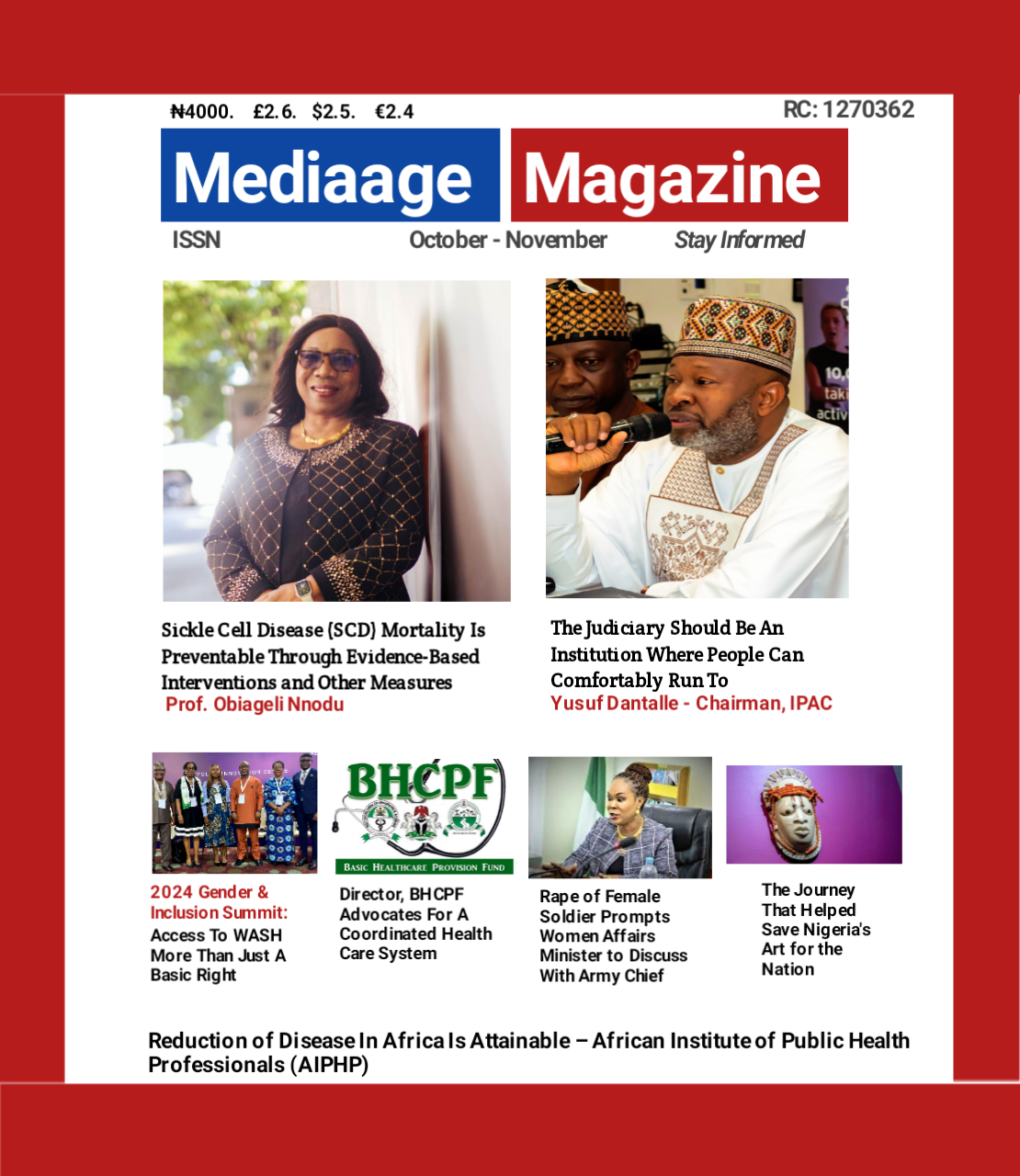 Mediaage Magazine October - November Edition