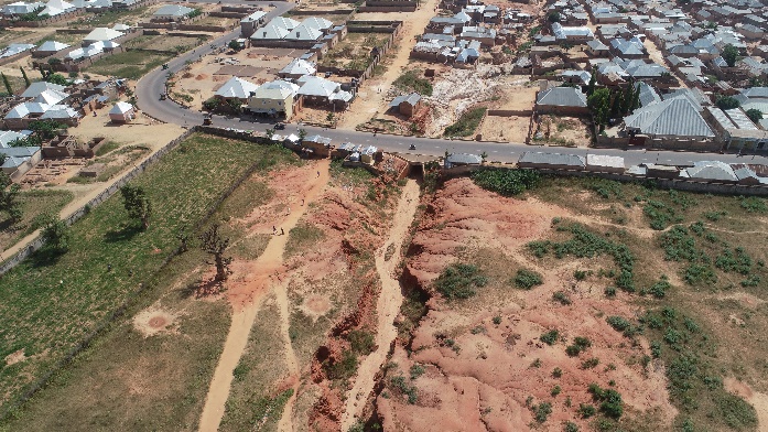 SAVING LIVES AND LIVELIHOODS: Gully Erosion Control by ACReSAL in Gombe MediaageNG The gully ripped away part of my house during the rain.  Transportation is very difficult. For example, if you want to take a pregnant woman to a health facility, it is a very hard process. The difficulties accessing the community affect all socio-economic activities in the area.