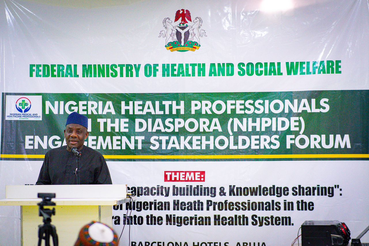 Nigeria Seeks Diaspora Support For Improved Health Care Delivery MediaageNG The Nigerian government has expressed its desire to utilise the expertise of Nigerian healthcare professionals in the Diaspora, to improve healthcare delivery and create jobs for youth in the country.