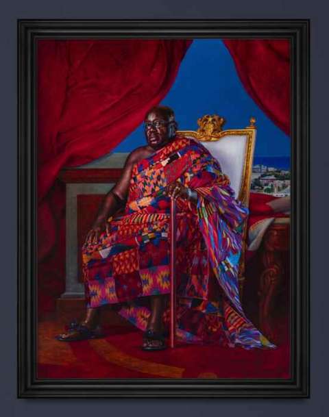 Nigerian Artist Shows Paintings Of African Leaders MediaageNG United States - An artist, Kehinde Wiley has done some paintings of African's past and present leaders, just like he did for then United States president, Barack Obama in 2018, which shot him to fame as the first African-American artist to officially do a painting of a US president.