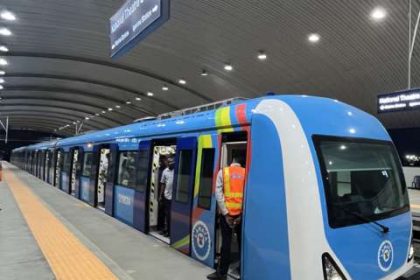 MediaageNG The Lagos Train Making Commuting 'Stress-Free' Abuja, Nigeria - Mediaage NG News - Judging by the crowds cramming on to the trains at rush-hour, Lagos's new light rail service - linking the island to the mainland - is a big hit.