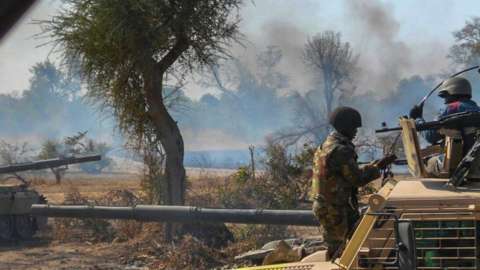 Villagers Flee For Safety As Armed Men Outrun Military Base MediaageNG KATSINA, Nigeria - Mediaage NG News - More than 100 armed men stormed a nearby military camp last Sunday night before setting vehicles ablaze and ransacking the area in Nigeria's north western state of Katsina, leaving villagers to scamper for safety. Many have fled to nearby villages to seek refuge, reports say.