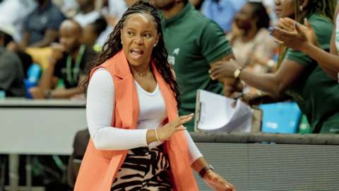 MediaageNG Nigeria's Female Coach Makes History With Afrobasket Triumph Kigali - August 06 (Mediaage NG News) - Nigeria's Rena Wakama has become the first women's basketball coach to lead a team to victory in a female AfroBasket championship final.
