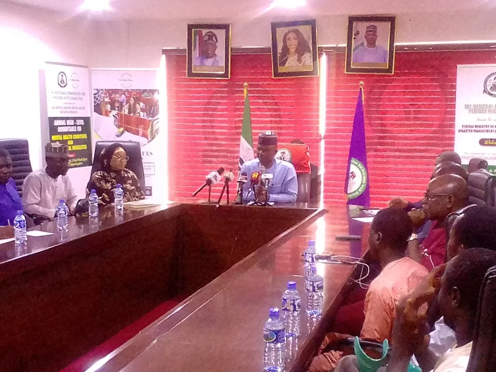 MediaageNG NCPWD Boss Reassures Persons With Disabilities of Alternative Means of Business Activities Abuja - Mediaage NG News - The Executive Secretary of the National Commission for Persons With Disability (NCPWD), James David Lalu on Tuesday reassured persons with disabilities of the Nigerian government providing alternative means of carrying out their legitimate means of livelihood.