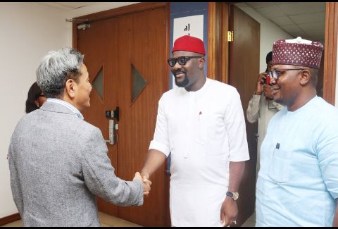 MediaageNG H.E Kim Young Receives Sen. Osita Ngwu At The South Korean Embassy In Abuja Abuja, Nigeria - Mediaage NG News - The Senator representing Enugu West, Sen. Osita Ngwu was on Friday, 3rd November 2023, received by the Ambassador of South Korea to Nigeria, H.E Kim Yong-chae, at the South Korea embassy. The distinguished Senator in His opening remarks stated the vast solid minerals in the country, but yet the sector contributes about 0.4% to Nigeria's economy.