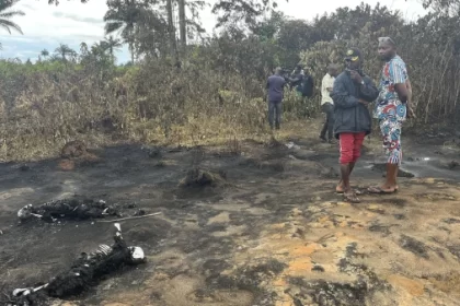 Fire Explosion: Many Die At Illegal Oil Refinery Site MediaageNG Portharcourt - Mediaage NG News - Several persons have died following an incident of fire explosion at an illegal oil refinery in Nigeria's River State late last Sunday.