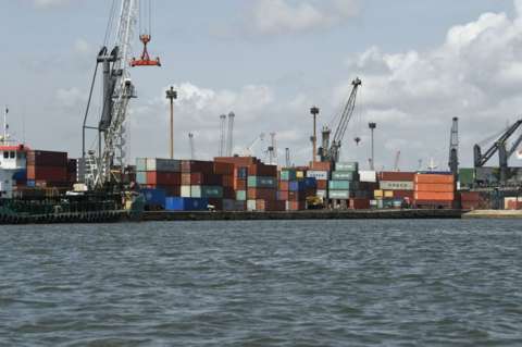 Stranded Cargos And Power Cuts As Workers Strike MediaageNG Workers have shut all of Lagos state's ports on the first day of nationwide strikes in Nigeria.