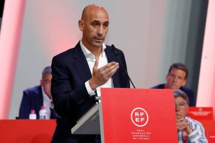 MediaageNG Kissing Row: Rubiales Steps Down As Spanish FA Boss Luis Rubiales has resigned as president of the Spanish Football Federation following criticism for kissing Spain forward Jenni Hermoso at the Women's World Cup final presentation ceremony.